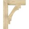 Ekena Millwork Merced Block Rough Sawn Bracket, Douglas Fir, 6"W x 28"D x 36"H BKT06X28X36MRC05RDF - alternate 2